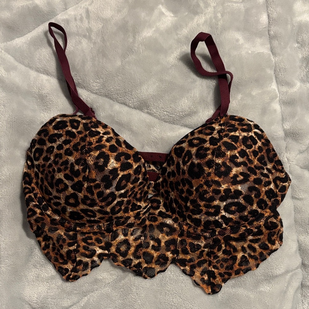 Victoria's Secret Leopard Print Bra